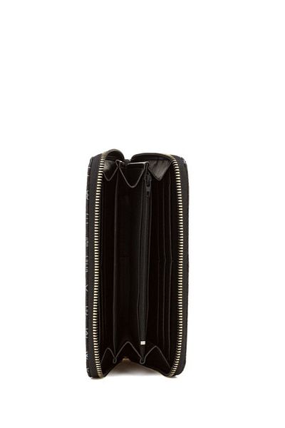 Bilik Deri Monogram Black Women's Wallet Ays05 06-mg
