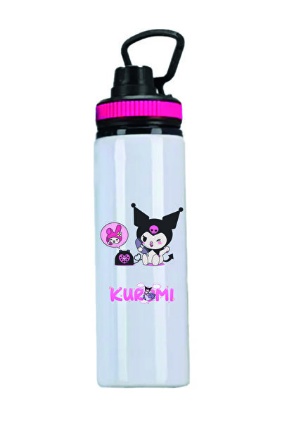 DKDZ SHOP زجاجة مياه مطبوعة من كورومي - 850 مل - 007