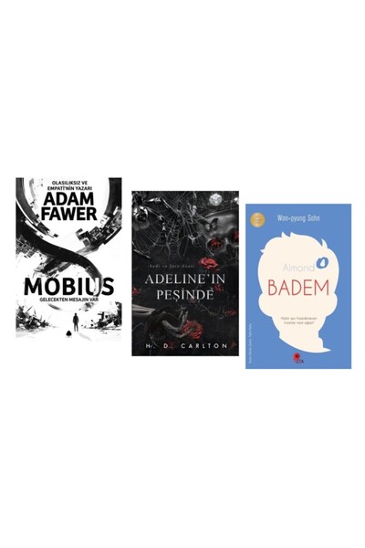April Yayıncılık Set-mobius - Adeline'ın Peşinde - (BADEM KİTABI HEDİYE)