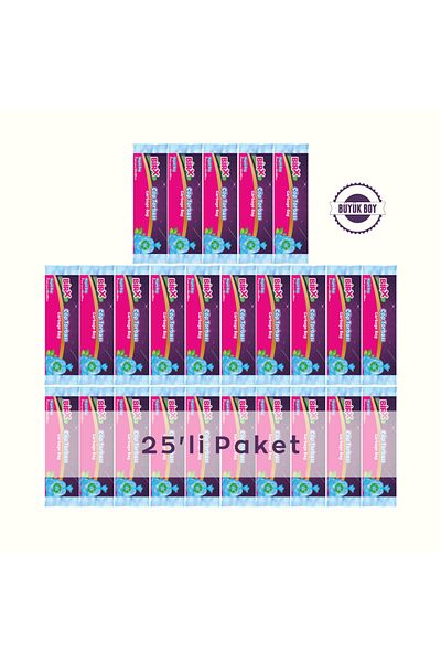 BIRX Large Size Garbage Bag 65X80 7 Pieces 25 Rolls 175 Pieces