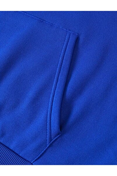 caddekombin Beast Printed Hooded Pocket Wool Inside 2 Thread Ribbed Sweatshirt