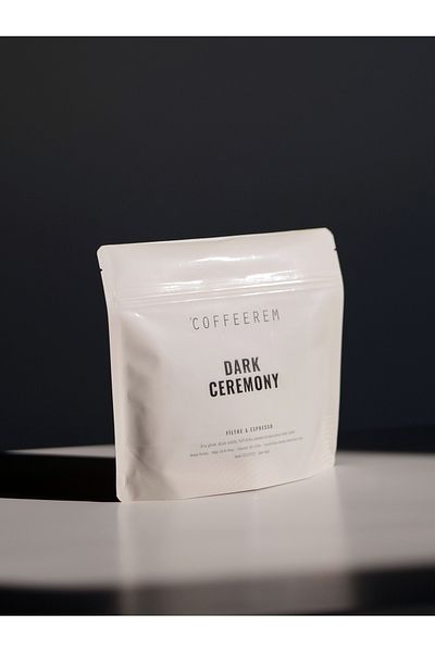 Coffeerem Dark Ceremony 250 Gr Espresso & Filter Coffee