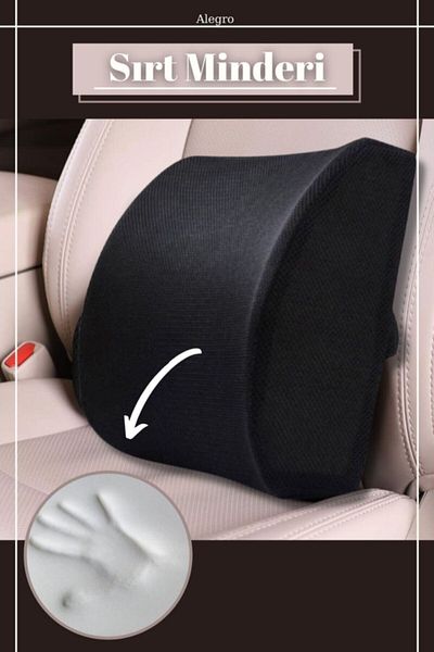 Viscomina Lumbar Support Auto Vehicle Office Chair Cushion Waist And Back Support Chair Pillow