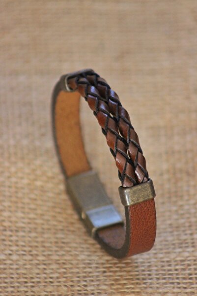 matleather Hakiki Deri Bileklik / World Class Erkek Bileklik