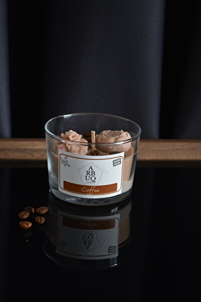 Bardak Mum 160 ml | Kahve | Soya Wax + Balmumu | Kahverengi