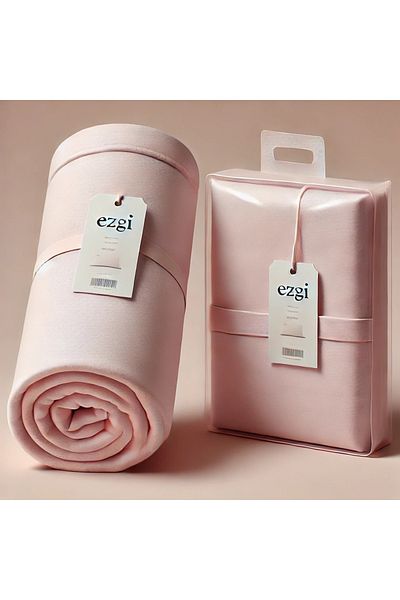 Ezgi ملاءة مطاطية من Ranforce مقاس 100 × 200 وغطاء وسادة