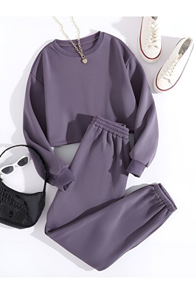 CDA Απλό γυναικείο γκρι κάτω μέρος αθλητικό σετ αθλητικής φόρμας