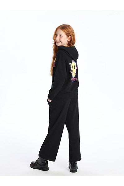 LC Waikiki Lcw Hooded Girl's Tracksuit Suit Fast Fashion