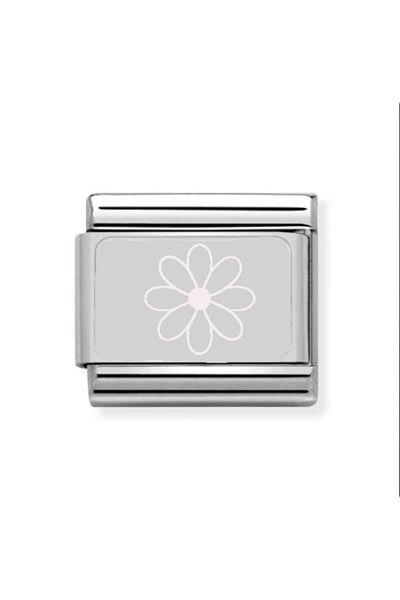 Feride Italian Steel Bracelet Charm - 1 cm 9 mm