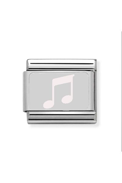 Feride ITALIAN BRACELET CHARM NOMI STEEL 1 CM 9 MM PLEASE NOTE THE DESCRIPTION IN THE IMAGE fmaccesories