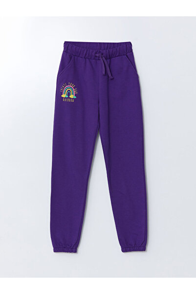 LC Waikiki Beli Lastikli Kız Çocuk Jogger Eşofman Altı