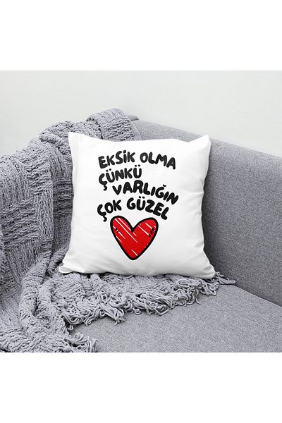 HEDİYENE BAK Not Missing because Its Very Beautiful Special Design Printed Pillow