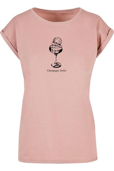Mister Tee Ladies Champagne Tee