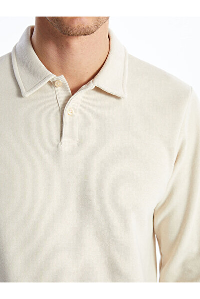 LC Waikiki Ανδρικό φούτερ με μακρυμάνικο λαιμό πόλο