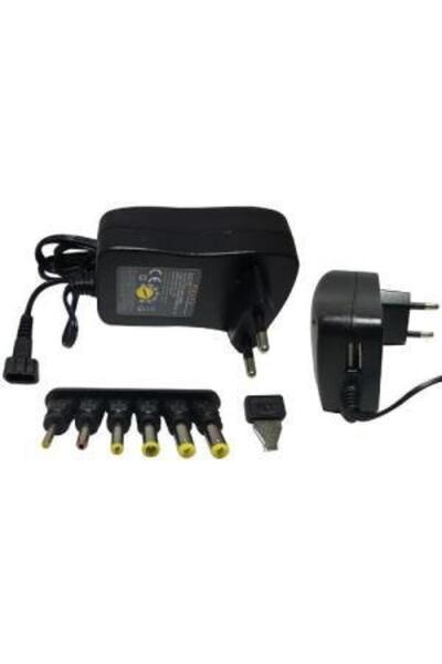 YKA 3 Volt - 12 Volt 2 Amper Ayarlı çok Uçlu Switch Mode Plastik Kasa Adaptör