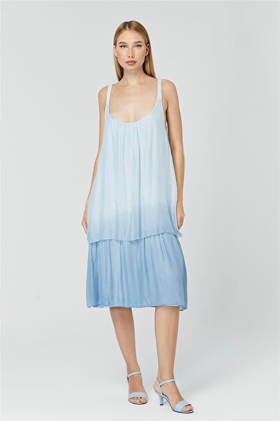 HomeStore Μεταξωτό φόρεμα με παγιέτες με λουράκια