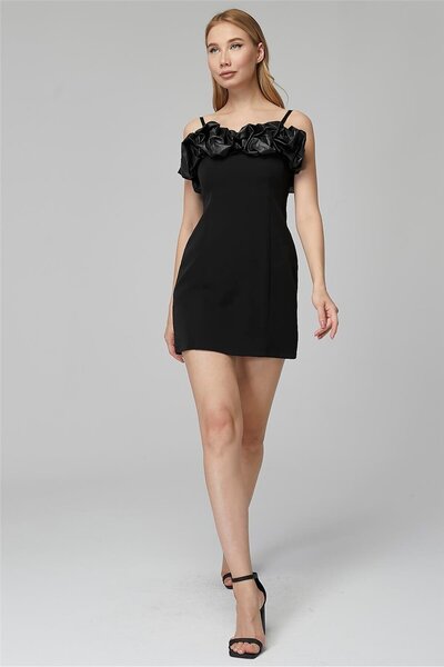 HomeStore Kısa Straplez Elbise