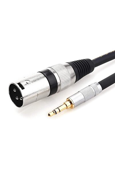 Yeka 3.5 mm Stereo to Xlr Erkek Kablo 1.5 metre