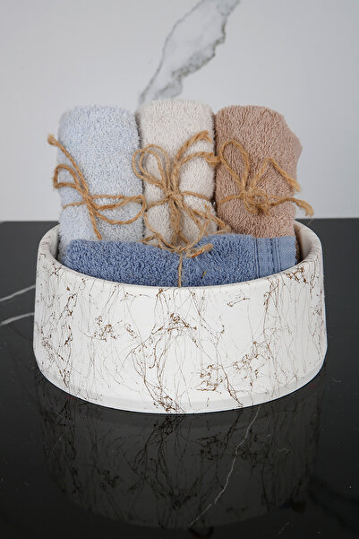 betonmall Mermer Desenli Beton Havluluk Banyo Tuvalet Wc Çok Amaçlı Düzenleyi...