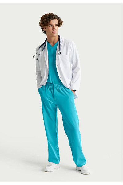 Barco Grey's Anatomy Austin Medical Clothing Men's Doctor Apron Lab Coat