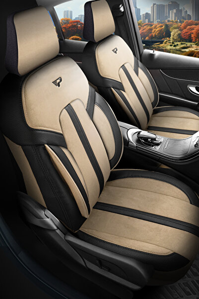 Panda Kılıf Panda Lisbon Series Alakantra Fabric Auto Seat Cover - Full Set