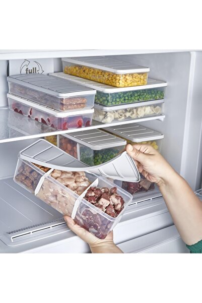 SELKA HOME Selka Nora 2 Pieces 2 Lt. Compartmented Storage Container