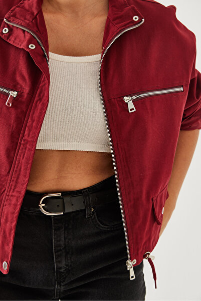 Bianco Lucci Dámská podrobná bunda na zip 2475 60451005