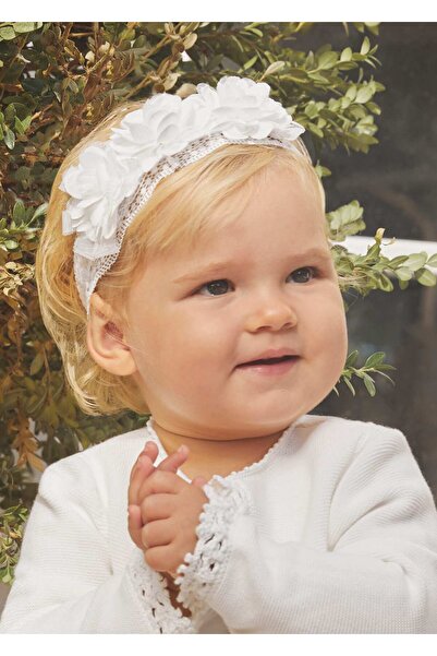 Abel & Lula Banda de păr pentru fete-cremă