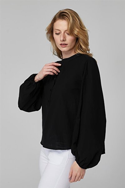 HomeStore Yuvarlak Yaka Gömlek