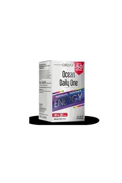 Ocean Daily One Energy 30+30 Tablet Multivitamin-Multimeter