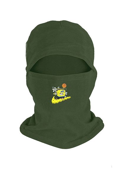 Fanze Fleece Cut Sponge Bob Snow Mask - Rnz4741