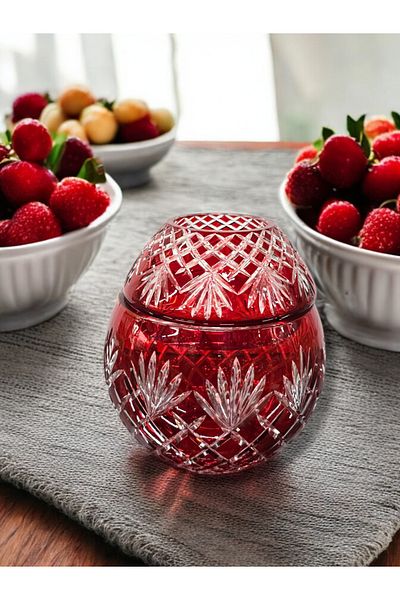 AYZ HOME Large Size Crystal Glass Napkin Holder