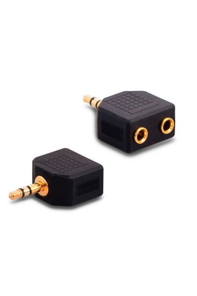 Mykablo Stereo Kulaklık Çoklayıcı Gold
