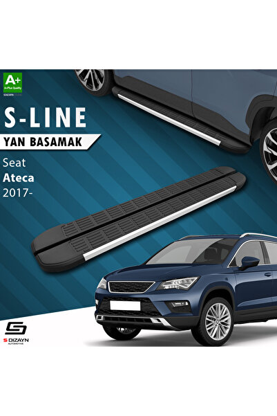 S Dizayn Seat Ateca S-Line Aluminyum Yan Basamak 173 Cm 2017 Üzeri A+ Kalite ...