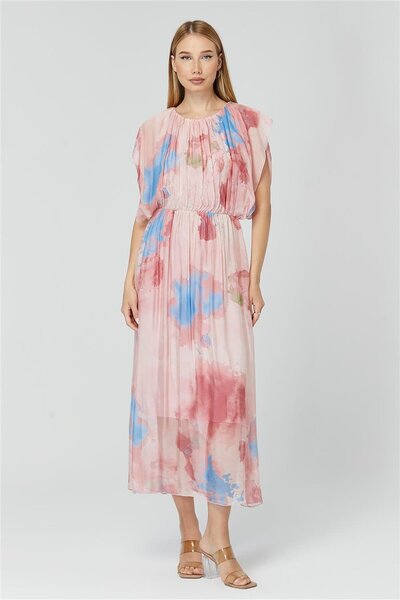 HomeStore İpek Degrade Elbise