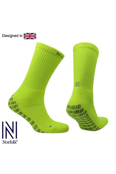 NORFOLK Спортни чорапи с неплъзгаща се подметка Lizard Yellow