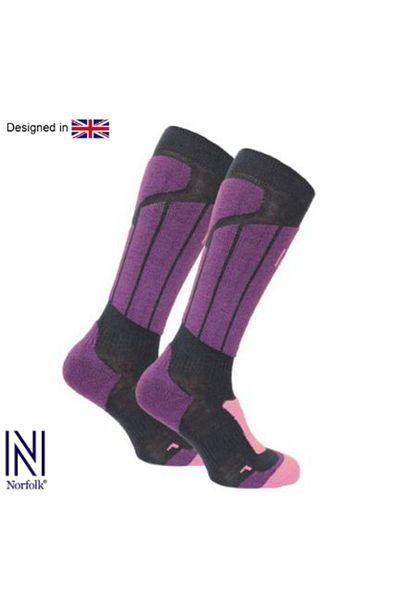NORFOLK Термо чорапи за ски и сноуборд Aspen Purple