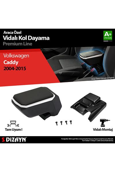 S Dizayn Gray S-Dizayn Vw Caddy 3 Armrest Armrest 2004-2015 a Quality