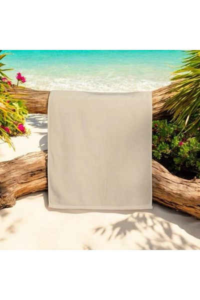 Çeyiz Bahçesi Πετσέτα Cappuccino από βαμβάκι Eponj 50*90 cm