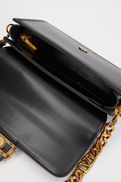 Levidor Τσάντα ώμου με λεπτομέρεια μαύρης τετράγωνης κλειδαριάς