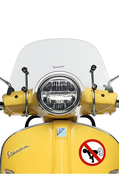 MegaSticker Autocolant 13x11 cm Prohibit a expediați gaz - mașină, motocicletă, cască, laptop, sticlă
