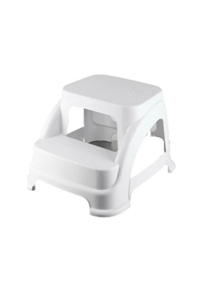 Tuppee Merdivo İki Basamaklı Kaymaz Tabure - 120 KG'a Kadar Taşıma Kapasitesi...