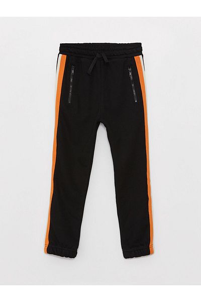 LC Waikiki Lcw Kids Boy's Jogger Sweatpants - Elastic Waist, Color Block