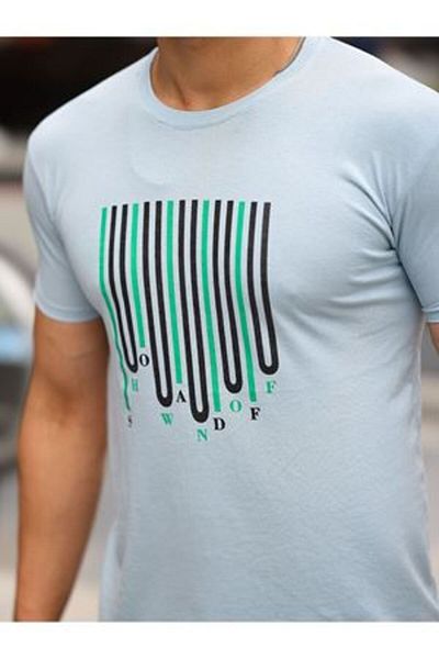 comstar Tricou imprimat cu decolteu