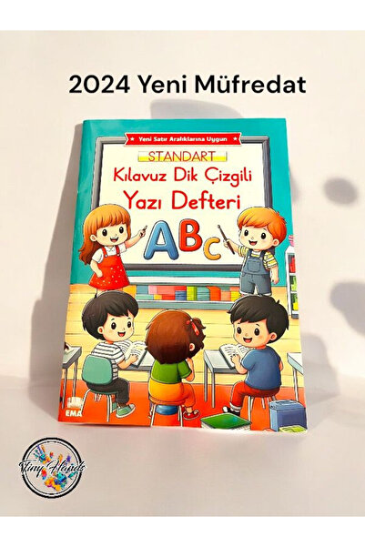 tiny hands Noua tablou de cursuri Lovely Writing Pad A4 19x27 cm 24 coli 1 bu...