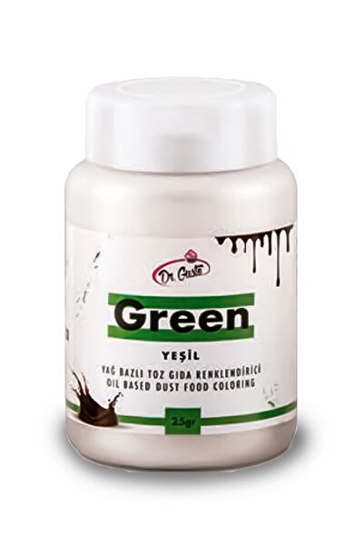 Dr. Gusto Yağ Bazlı Toz Yeşil (25 GR)