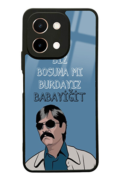 Spoyi Vivo Y28 Babayiğit Tasarımlı Glossy Telefon Kılıfı