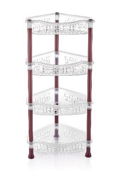 ZehraTech Vegetable Container Triangle 4 Tier Turk-Mrd998