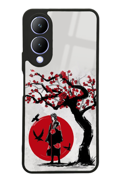 Spoyi Vivo Y17s Yaşam Ağacı Tasarımlı Glossy Telefon Kılıfı