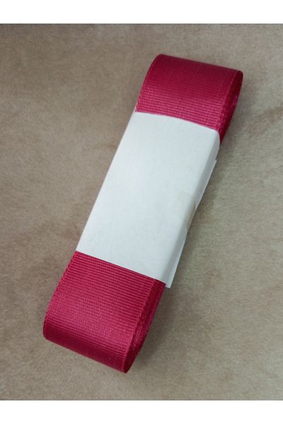 yörük tuhafiye Fuchsia Pink Grosgrain Ribbon - 4 Cm, 10 Meters One Ball, Grosgrain Ribbon
